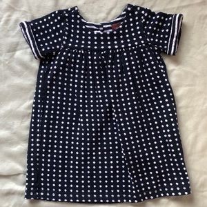 Tea. Soft Polka Dot Knit Dress